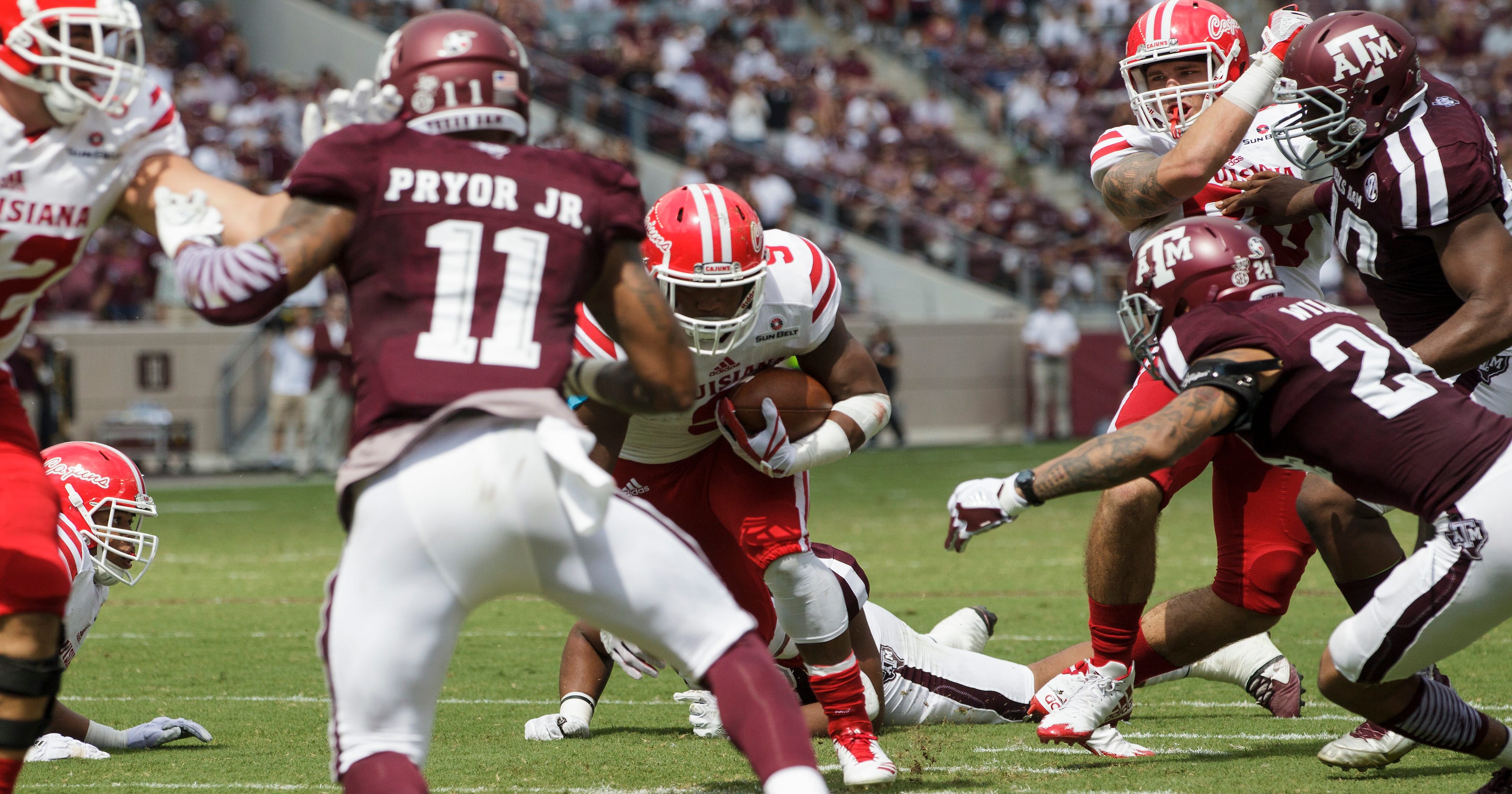 Ul Football Whatever He S Called Cajuns Running Back Ragas