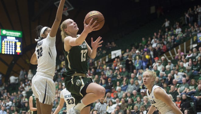Ellen Nystrom and the CSU women's basketball team host Saint Mary's at 7 p.m. Thursday in the first round of the WNIT.