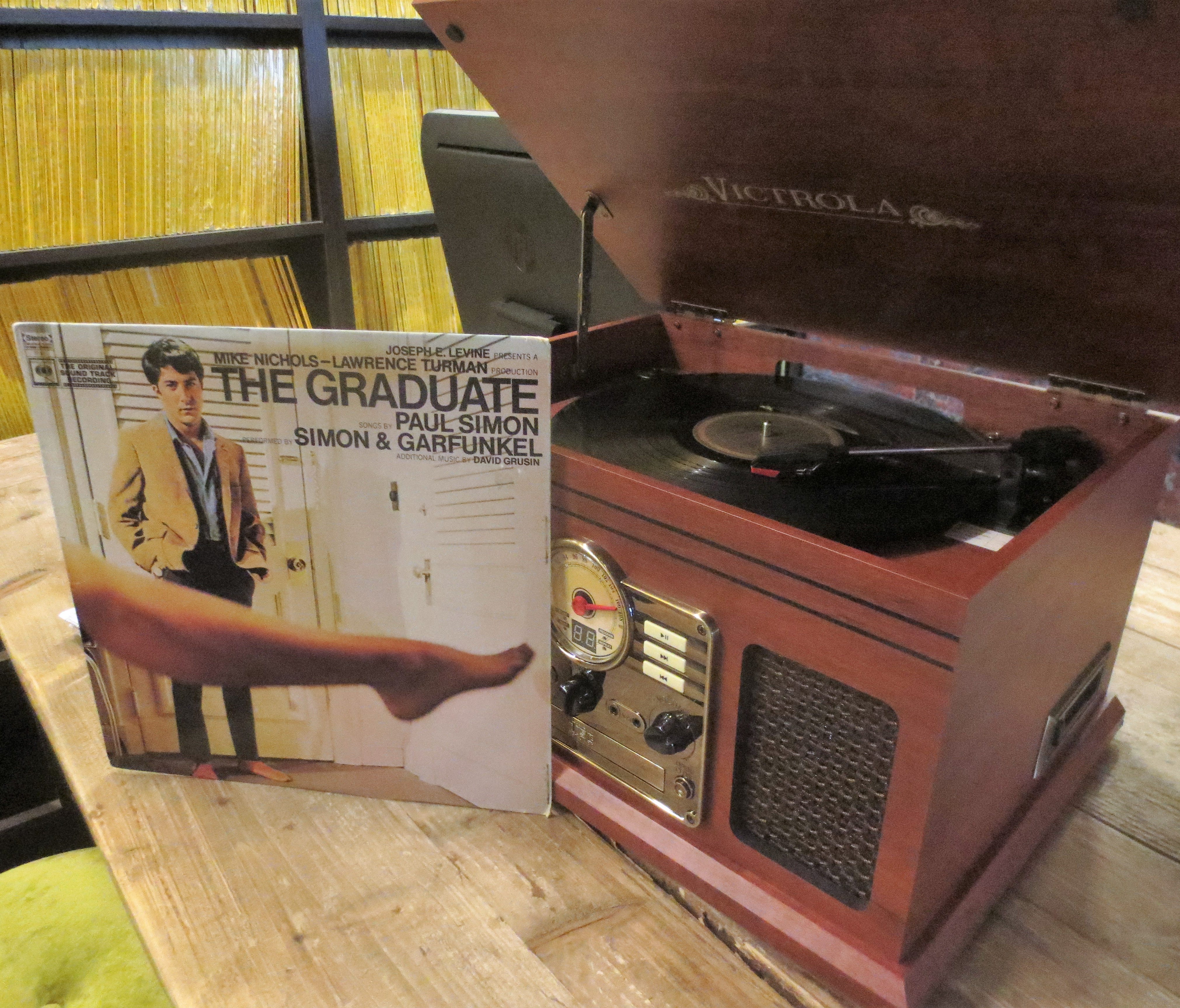 The Graduate Hotel Berkeley has periodic vinyl nights in which albums like 