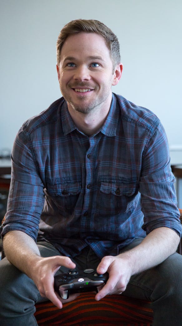 Meta moment with Shawn Ashmore The actor plays the video game he stars in