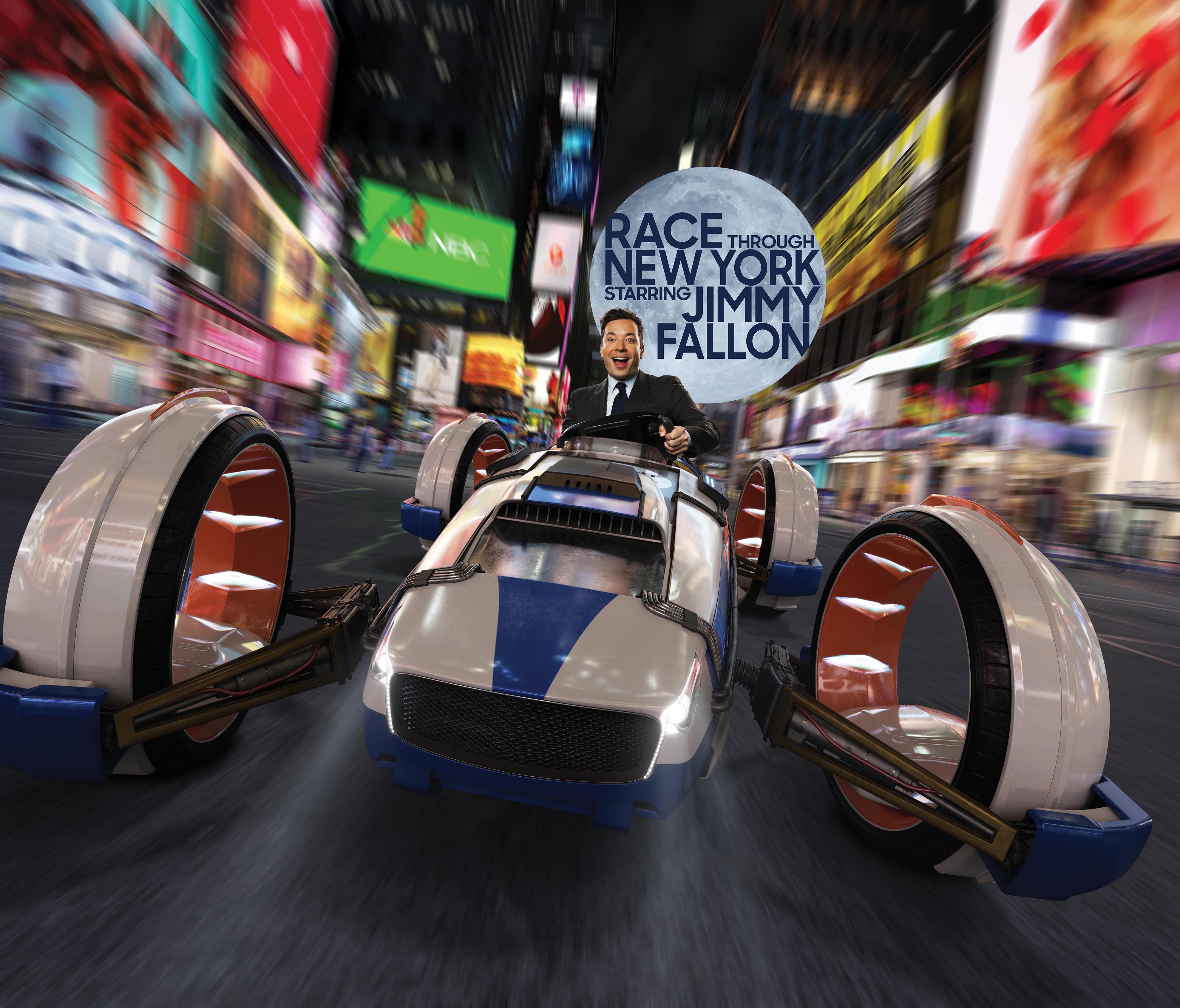  Publicity and conceptual stills provided by Universal Orlando. A media preview was held for the new Race Through New York Starring Jimmy Fallon attraction at Universal Orlando.
