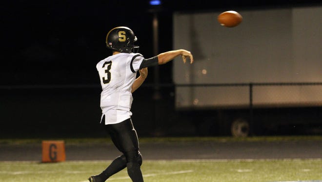 Shelbyville QB John Lux is putting up video game-type numbers early on this season.