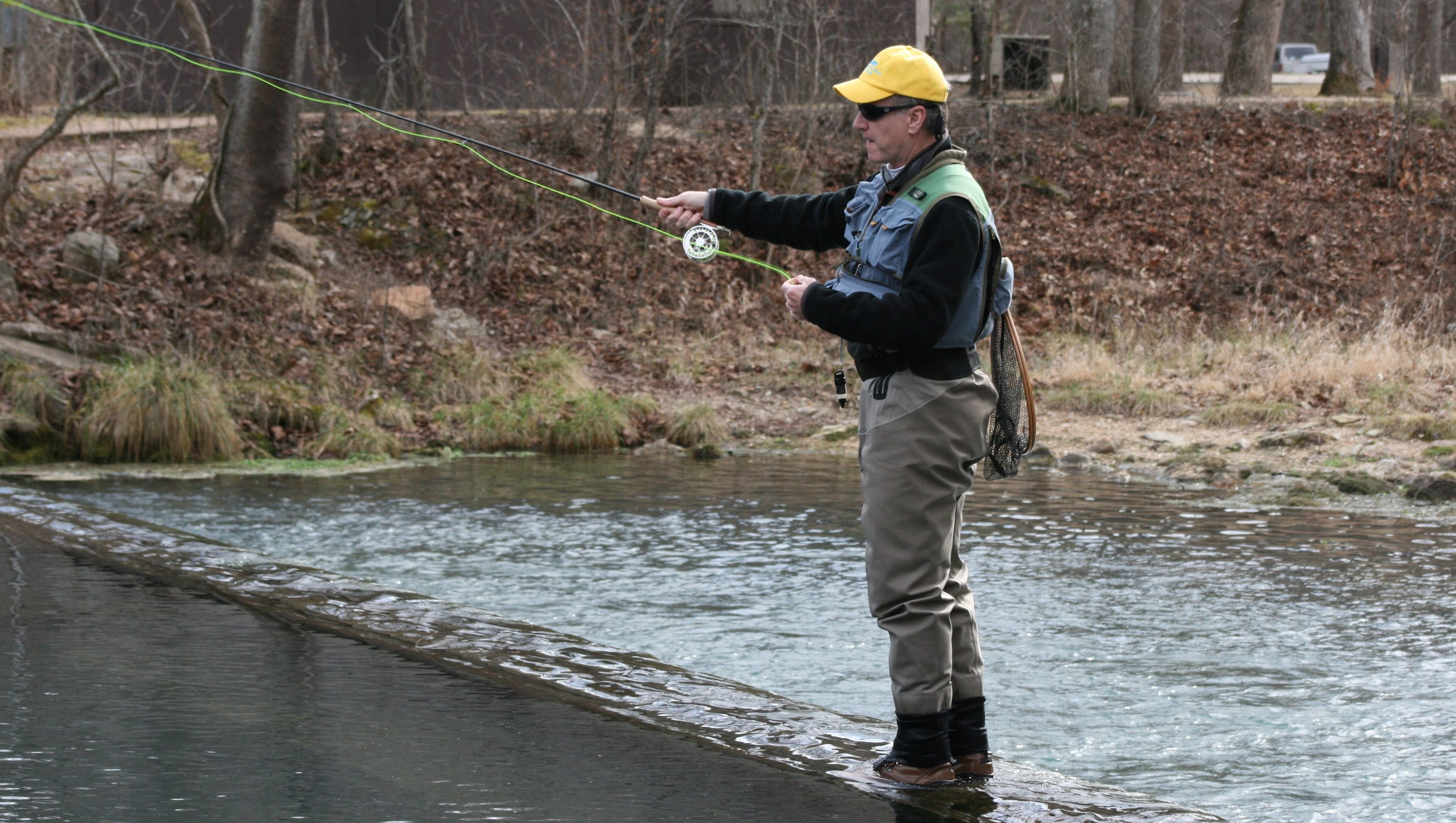 Winter fishing: Trout run year-round at this Mo. park