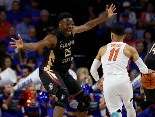 Dec. 4: Florida State Seminoles forward Mfiondu Kabengele