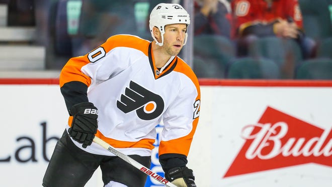 R.J. Umberger had two goals and nine assists last season for the Flyers. They bought out the final year of his contract Wednesday.