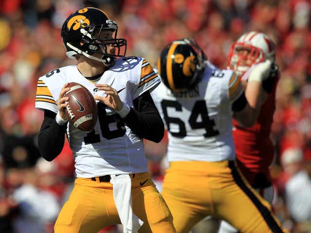 Cole Croston Has Game Saving Play In First Hawkeye Start