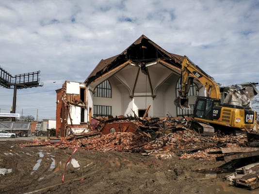 Resultado de imagem para the demolition of a church built in the 1930s