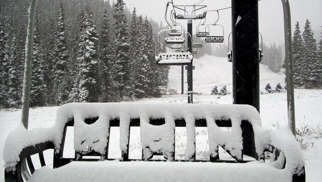 File Art: A lift at Loveland Ski Area