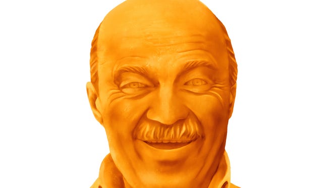 Kraft is auctioning off the chance to get a custom-made cheese sculpture of your dad for Father's Day.