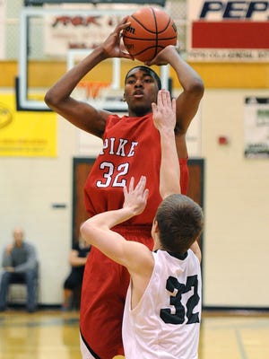 FILE -- Pike's Tahjai Teague was selected for the annual Top 60 Workout.