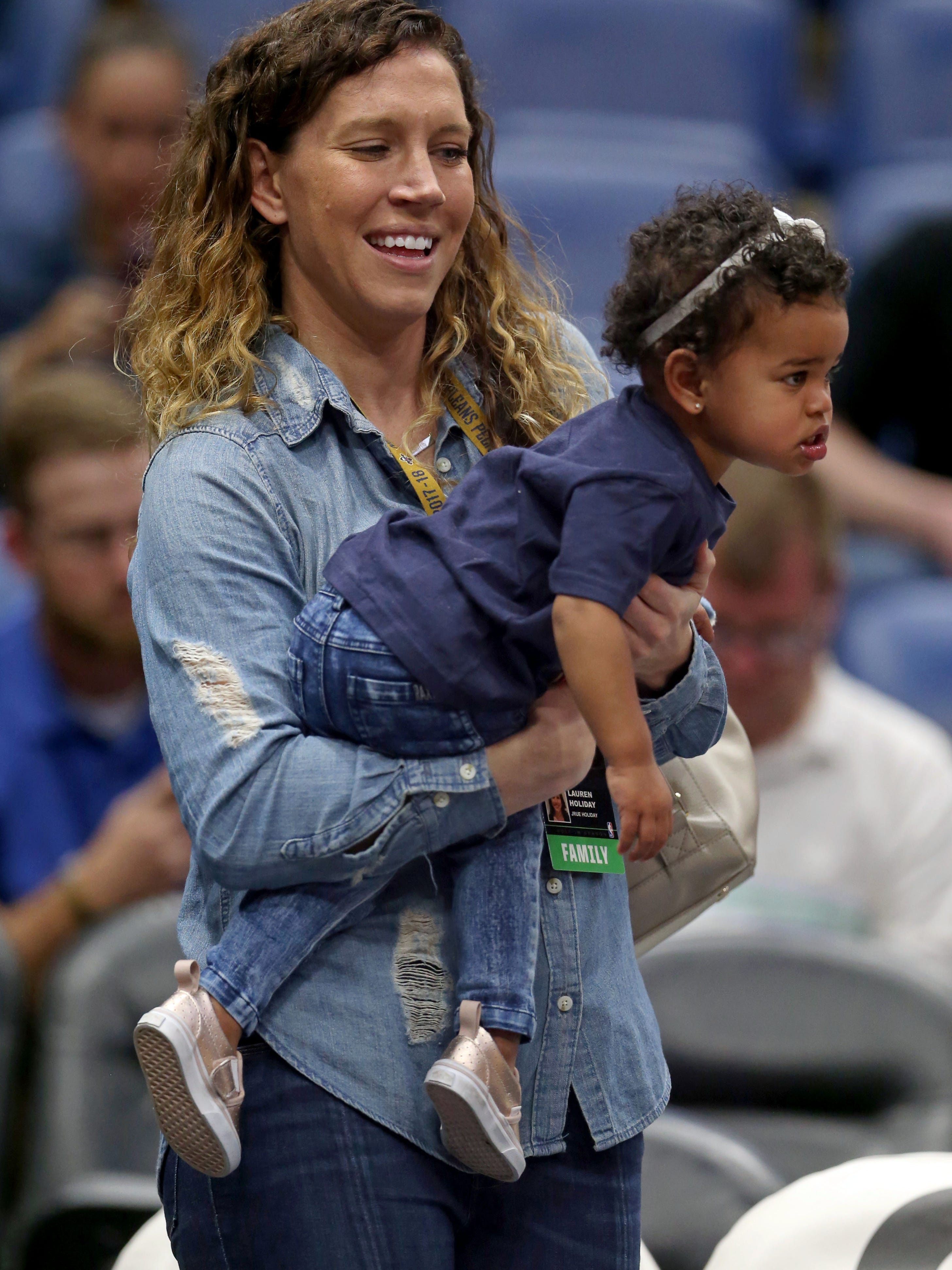 Jrue Holiday S Wife Daughter Bring Joy Success To Pelicans Star