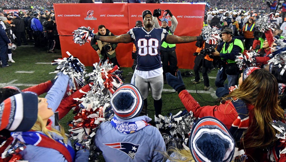 AFC Championship Game Steelers at Patriots
