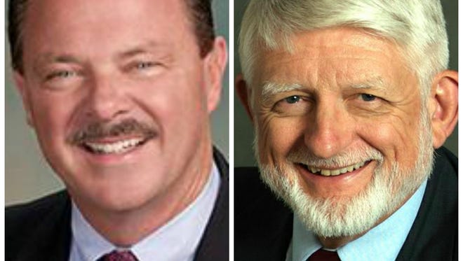 Incumbent Jim Lane and challenger Bob Littlefield are running for Scottsdale mayor.
