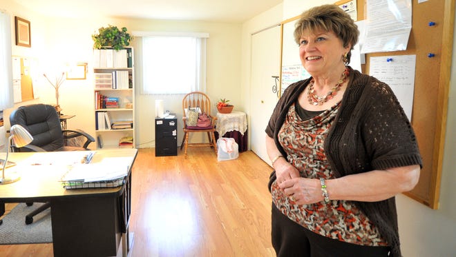 Interim HealthCare President Jan Kocha stands in the office in Goldenrod Home in Rib Mountain on Monday, May 4, 2015, after the residents have moved to other facilities.