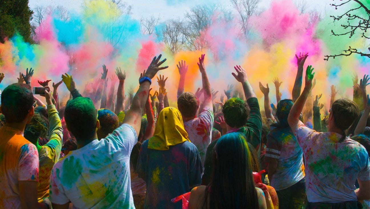 10 great places to celebrate the Hindu festival of Holi