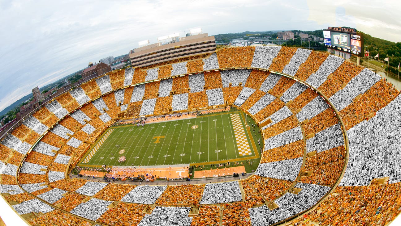 tennessee football tour