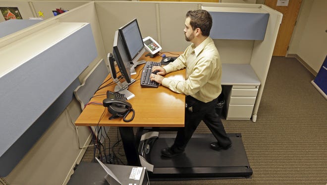 Sitting at a desk for eight hours a day can lead to all sorts of health problems. Many desk workers try to find alternatives, like the treadmill desk.