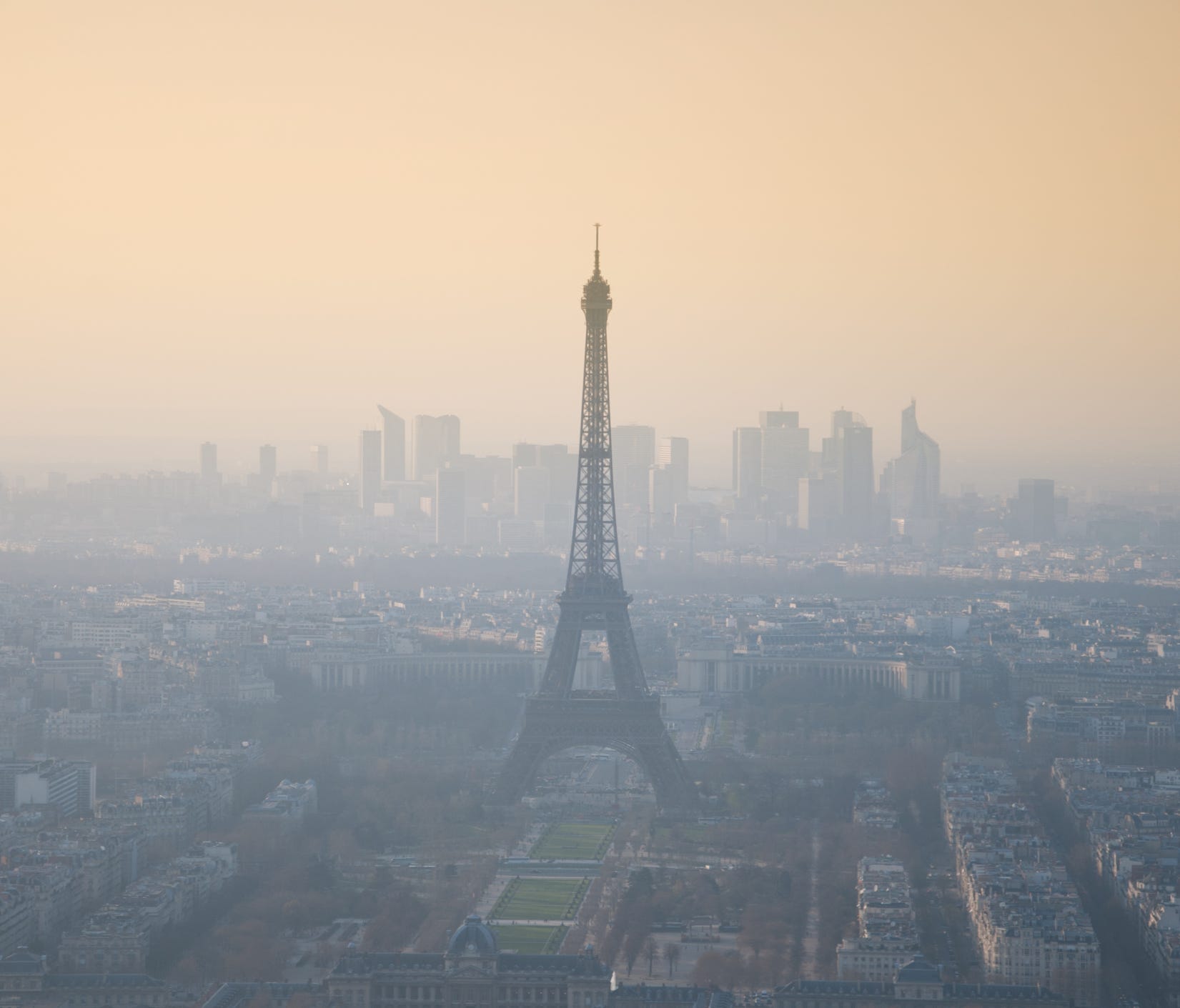 Paris: Paris, which has gone so far as to ban old-model cars (pre-1997) in an effort to go green, is still striving to fight car emissions that contribute to its poor air quality. Paris public transit is free to passengers on days with high smog, a m