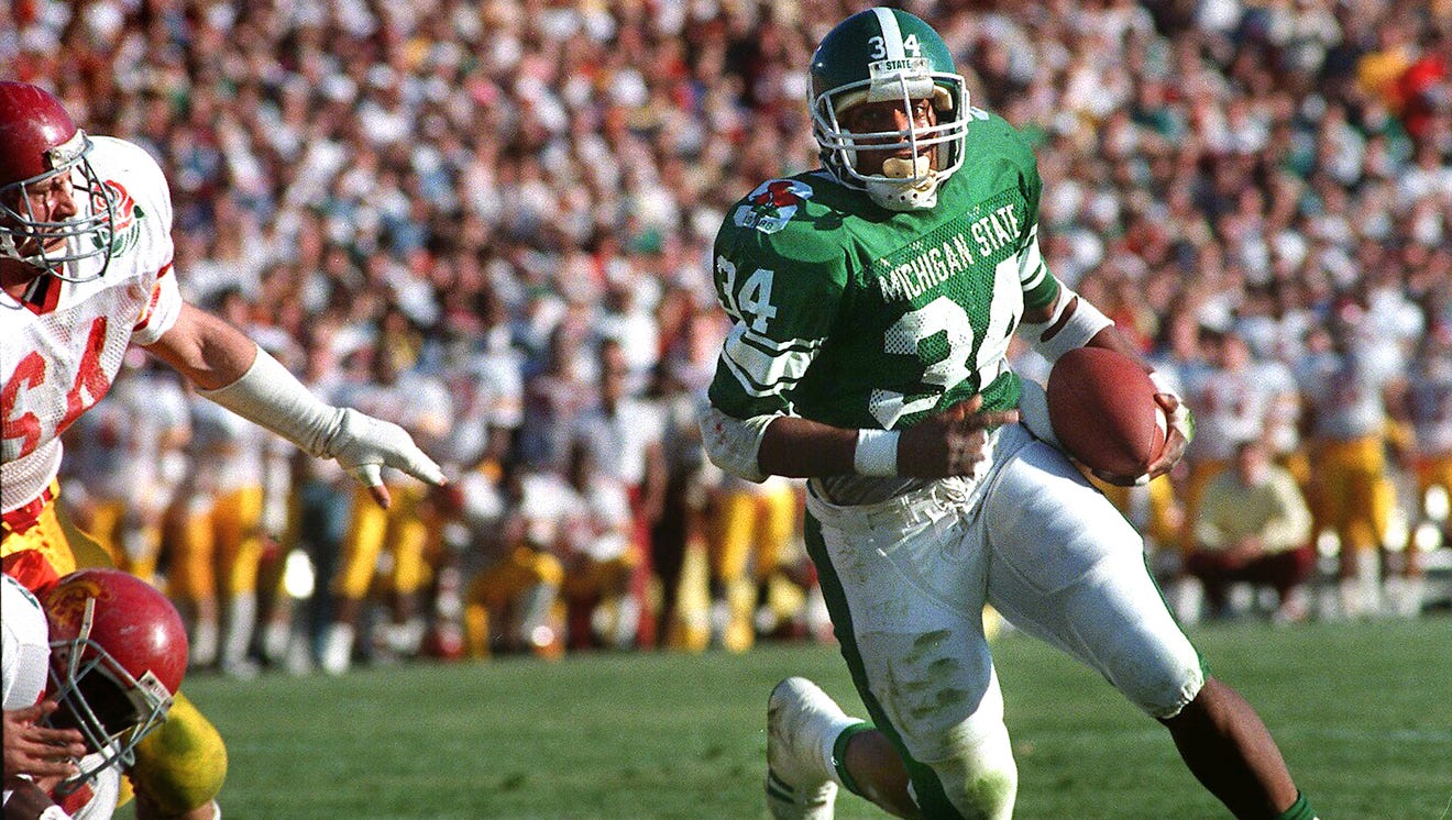 Michigan State's Lorenzo White named to College Football Hall of Fame