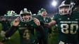 Michigan State's Matt Coghlin after kicking the winning