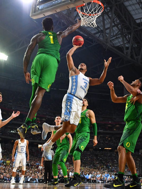 USP NCAA BASKETBALL: FINAL FOUR-OREGON VS NORTH CA S BKC USA AZ