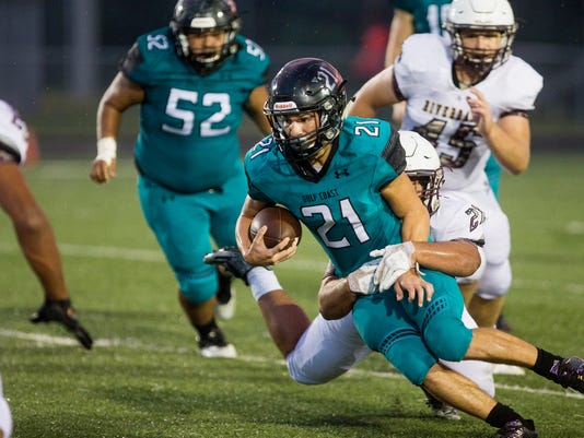 Gulf Coast High School football rallies to beat Riverdale in overtime