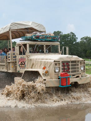 2016: The open-air safari vehicles that drive through the Safari Off Road Adventure at Six Flags Great Adventure.