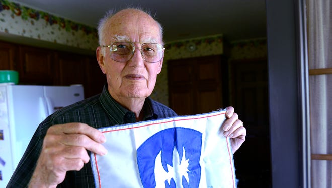 Robert Parman, 93, of Fremont witnessed the horrors of a Nazi concentration camp while serving as a truck driver in the U.S. Army’s 868th Field Artillery Battalion for 15 months in Europe.