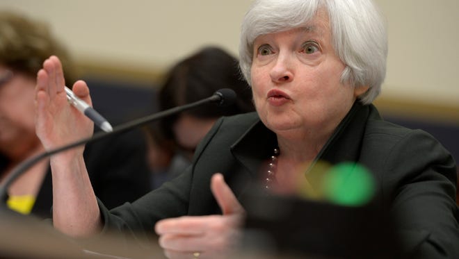 Federal Reserve chair Janet Yellen has downplayed inflation concerns. (epa, Shawn Thew)