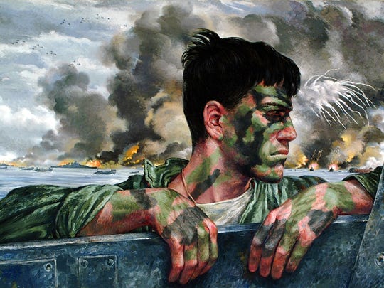World War II Museum showcases Tom Lea art
