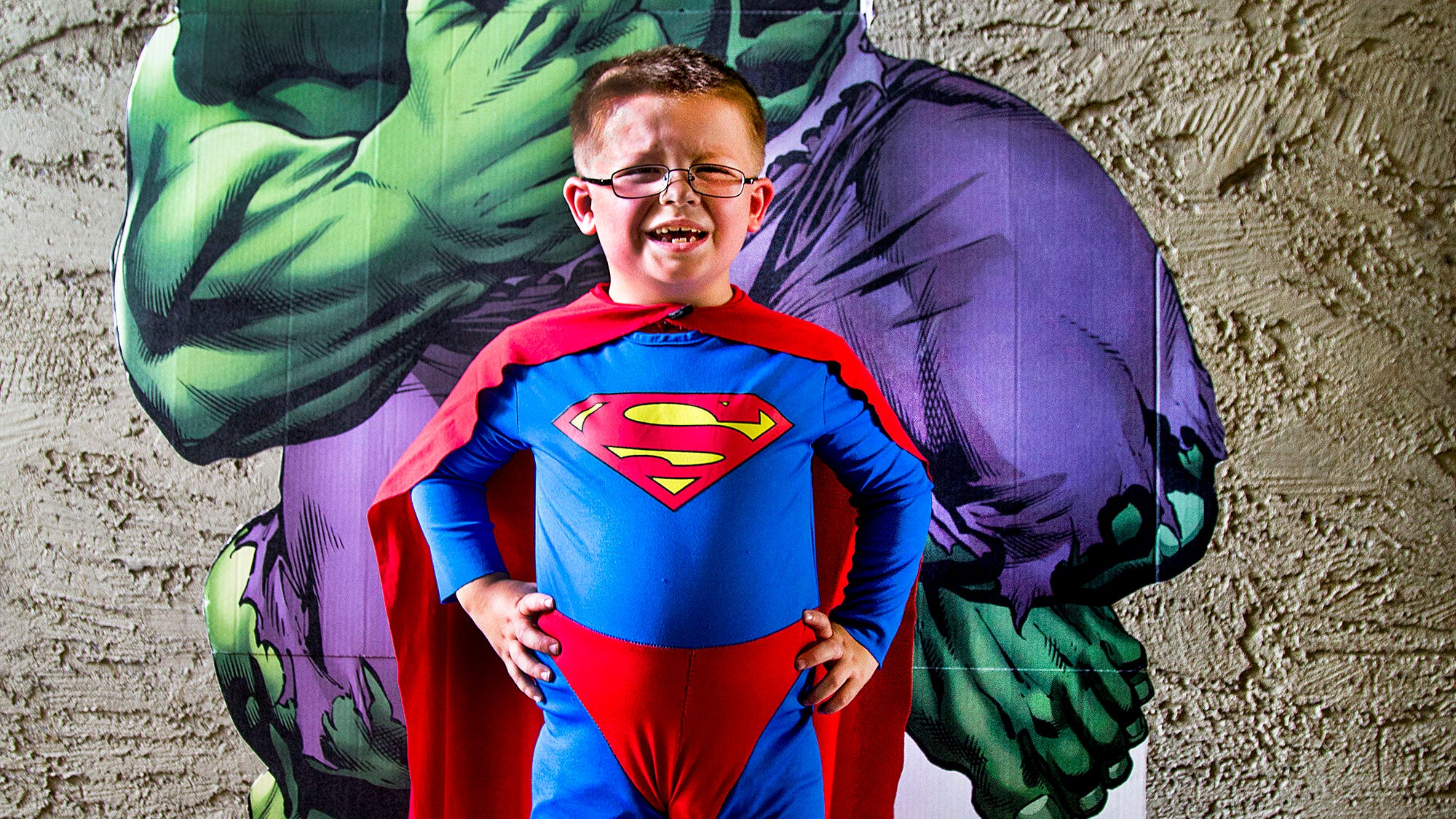 Phoenix boy has big foe, but a lot of super powers