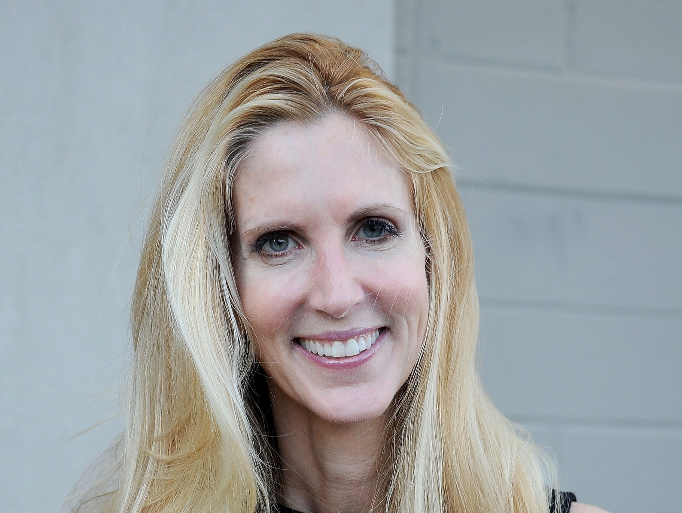 Political commentator and author Ann Coulter arrives at the premiere of 