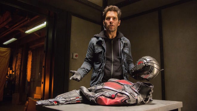 Scott Lang (Paul Rudd) steals a suit that changes his life in "Ant-Man"'