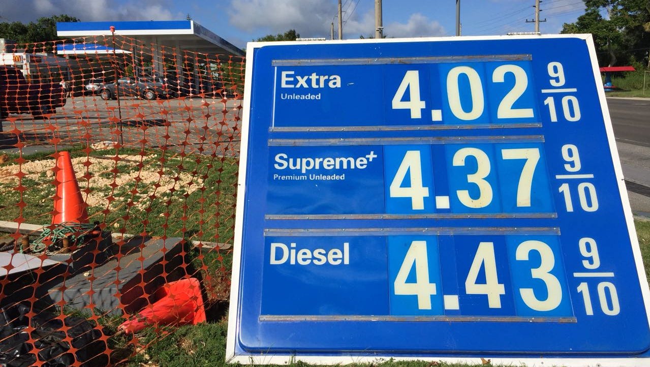 Gas Prices Jump 15 Cents At All Of Guam S Gas Stations