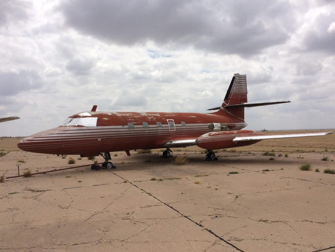 Elvis Presley's 1962 Lockheed Jetstar L1329 jet is up for auction