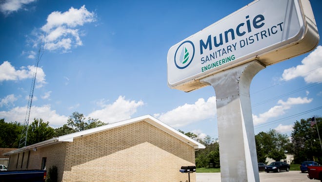 The Muncie Sanitary District Engineering offices.