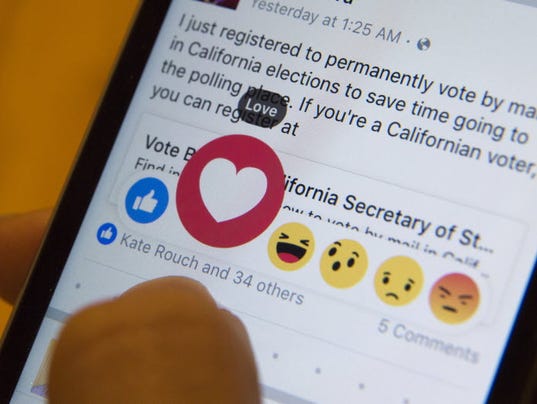 Facebook like button