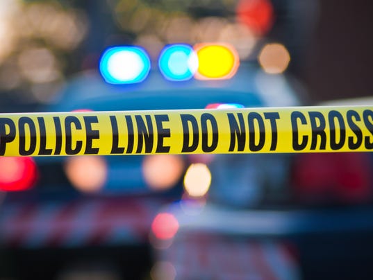 Police Tape Stock Photo