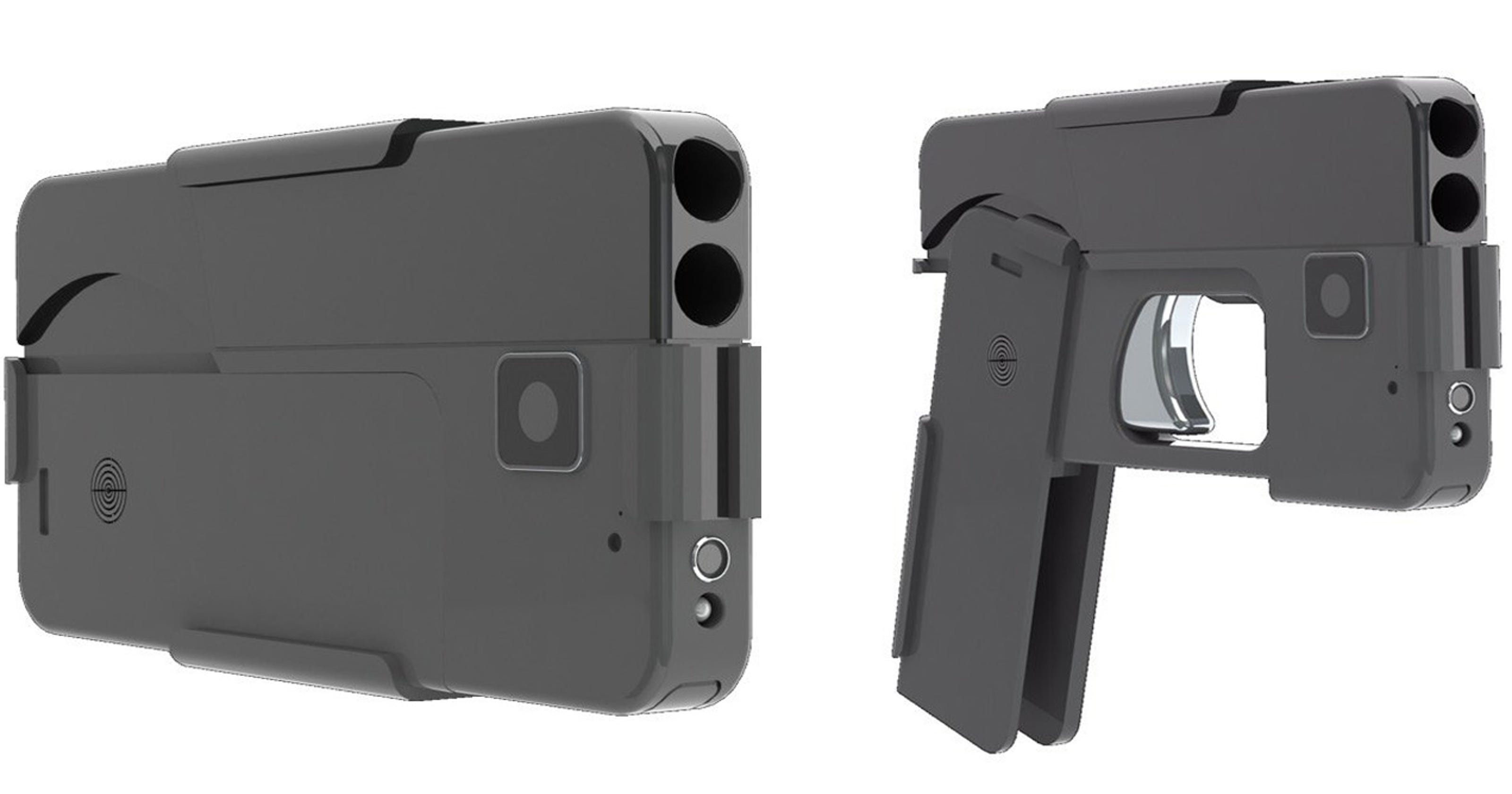 New gun folds up to look like a cellphone