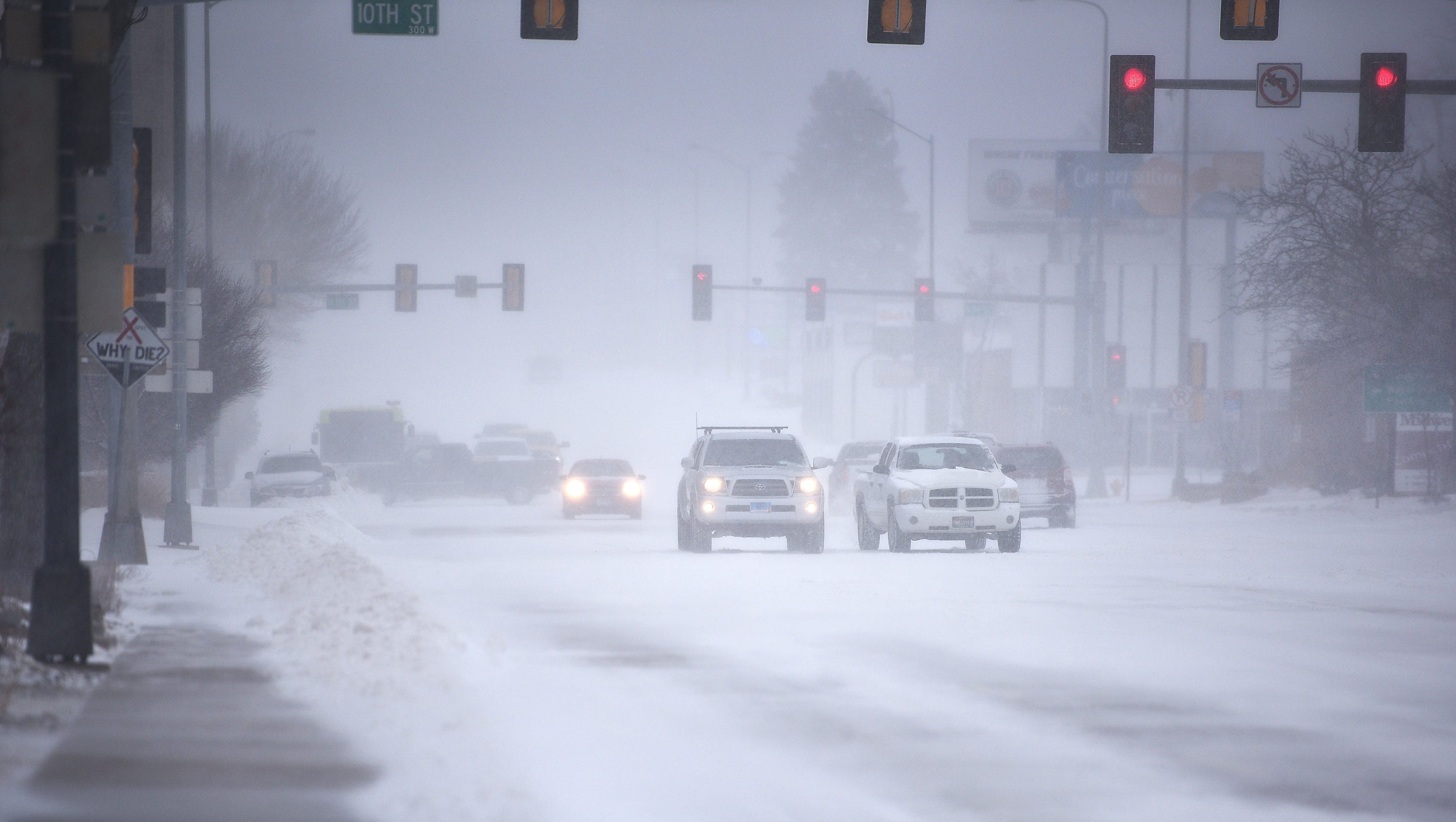 Records fall with latest snow fall in Sioux Falls