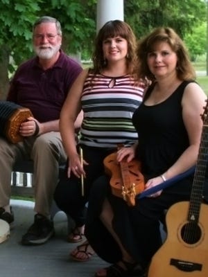 Steve, Margaret and Beth Folkemer, from left, of Dearest Home, will be musical guests at the Arts Council’s Annual Meeting.