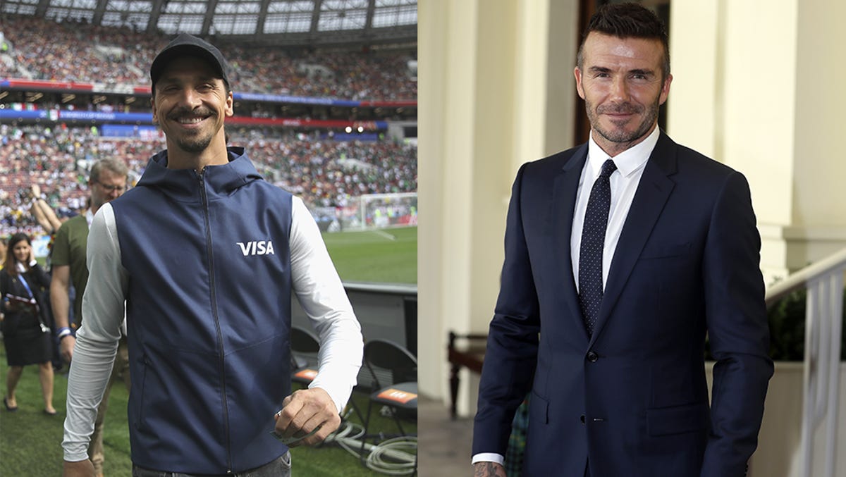 2018 World Cup Zlatan Ibrahimovic And David Beckham Make Friendly Bet Zlatan ibrahimovic, 39, isveç milan, 2019'den beri santrafor piyasa değeri: zlatan ibrahimovic and david beckham