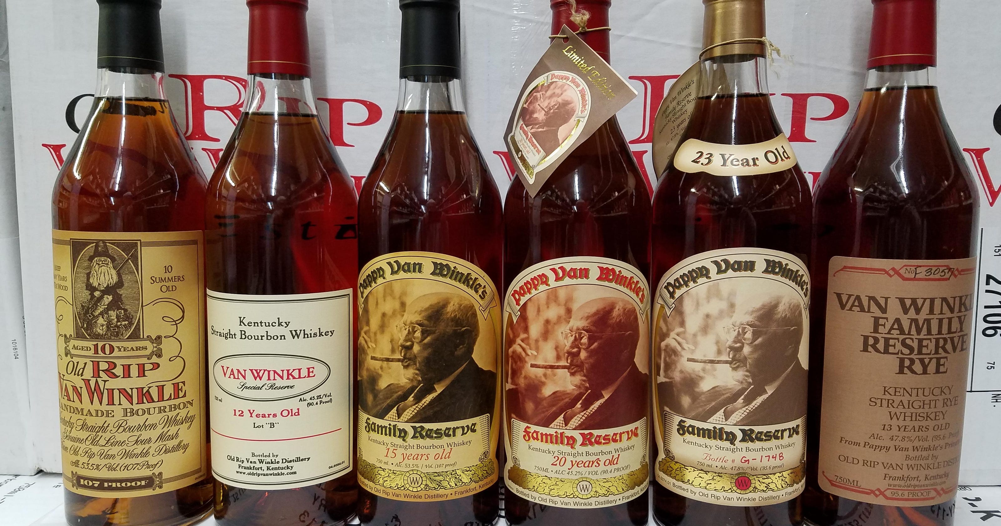 Pappy Van Winkle bourbon lottery starts Nov. 27 at Kentucky Krogers