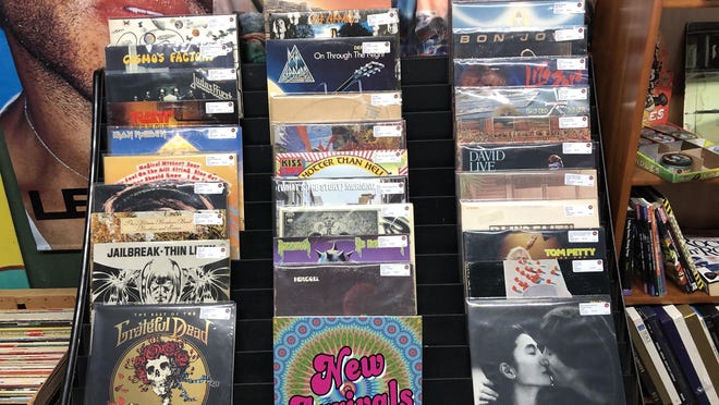 Some of the new arrivals at the High Fidelity Record Shop, located in the The Nat Antiques on Route 66, located at 2705 SW 6th Ave.