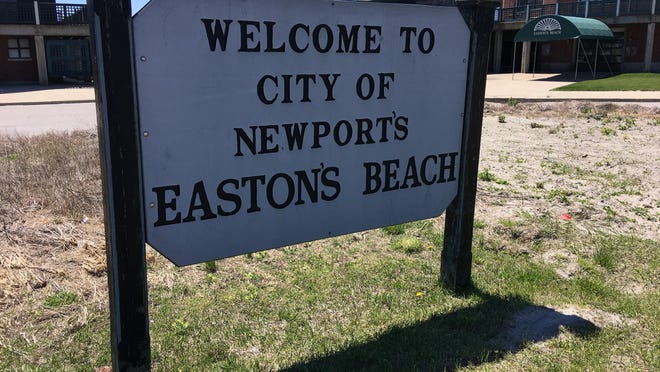 Easton's Beach in Newport.