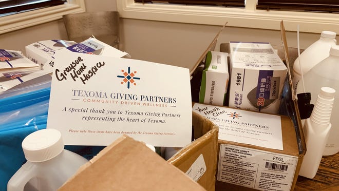 The Texoma Health Foundation is collecting supplies for area non-profits during the ongoing COVID-19 pandemic.