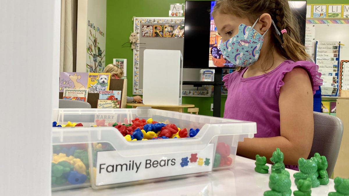 The Austin district requires all students, including those in prekindergarten, to wear masks on campus. The district reopened to in-person learning Monday and is among the lasts in Central Texas to do so.