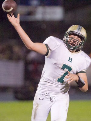 Howell quarterback Matt Hornyak was 55-for-110 for 812 yards, five touchdowns and four interceptions last season.