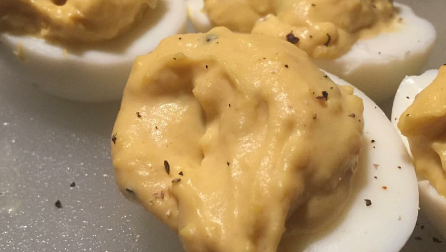 How long to boil eggs for easter eggs 2 Plain deviled eggs are an easy make-ahead appetizer, but they