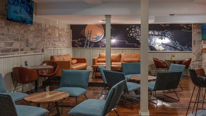 The remodeled lower section of North High Brewing Co.'s Dublin site is a bright space with casual seating